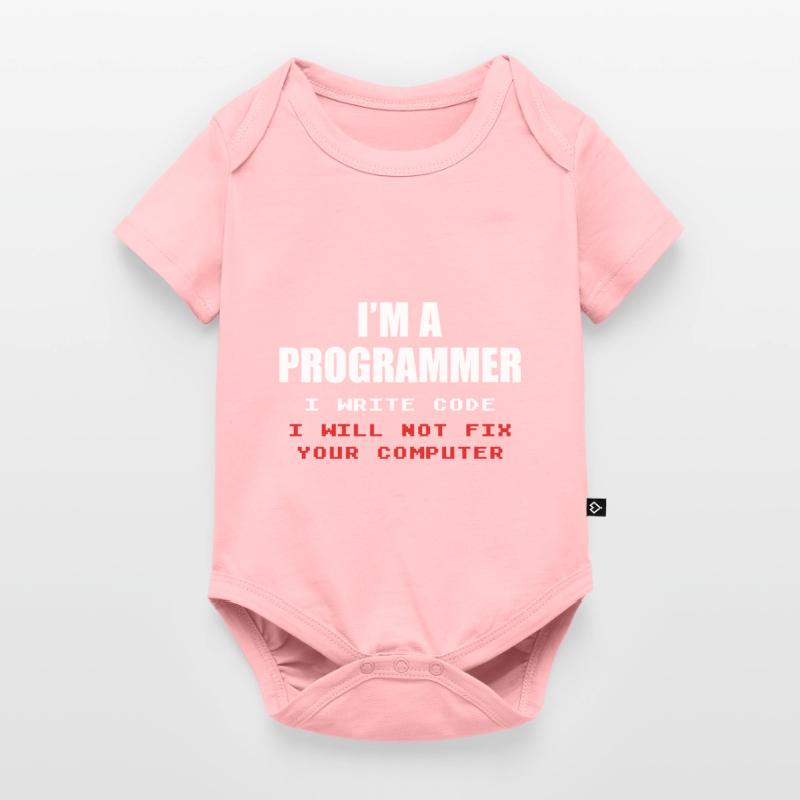 Programmeur Geek Programmeur Programmeur Informatique Codeur L Body à manches courtes Premium Bébé