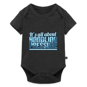 Saturation Diver - It's All About Handling Pressur - Baby Premium short-sleeve bodysuit - black - Front