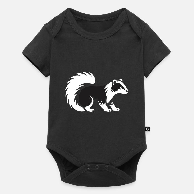 Mouffette - Body à manches courtes Premium Bébé - noir