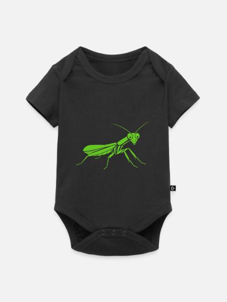 Mante religieuse - Body à manches courtes Premium Bébé - noir