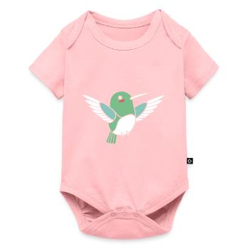 Hummingbird - Baby Premium short-sleeve bodysuit - rose - Front