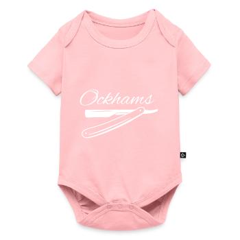 Ockham's Razor Philosophy Gift - Baby Premium short-sleeve bodysuit - rose - Front