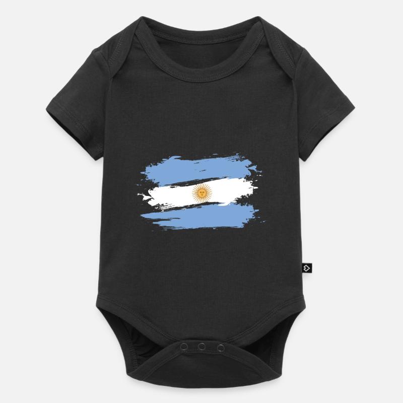 Argentine - Body à manches courtes Premium Bébé - noir