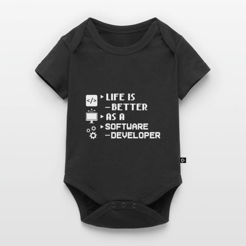 Software Development Software Developer Developer Baby Premium short-sleeve bodysuit