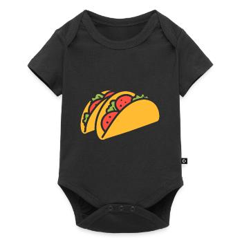 Tacos - Baby Premium short-sleeve bodysuit - black - Front