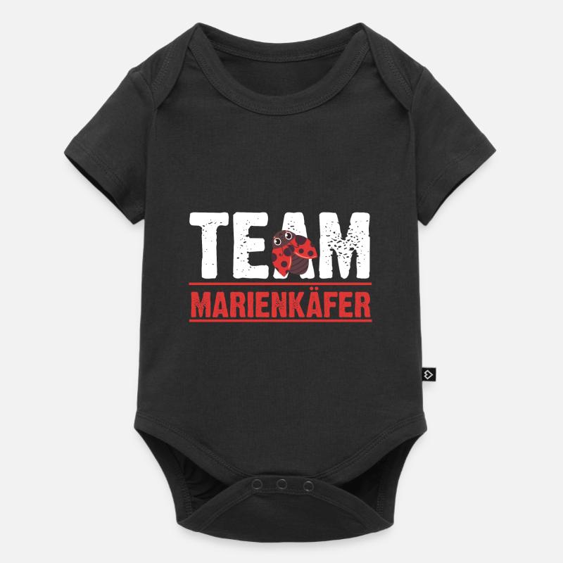 Marienkäfer - Baby Premium Kurzarmbody - Schwarz