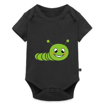 Caterpillars Insect Love Little Caterpillar - Baby Premium short-sleeve bodysuit - black - Front