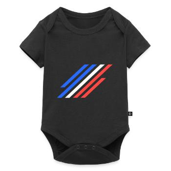 France - Baby Premium short-sleeve bodysuit - black - Front