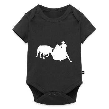 Bull Bullfight Bullfighter Torero Spain - Baby Premium short-sleeve bodysuit - black - Front