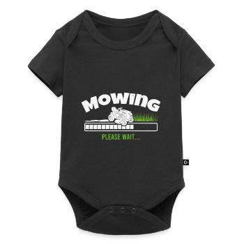 Lawn Mowing Please Wait Lawnmower Grass Cutter Mow - Body à manches courtes Premium Bébé - noir - Devant