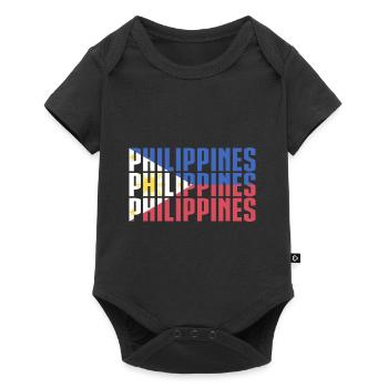Philippines - Baby Premium short-sleeve bodysuit - black - Front