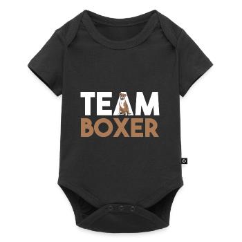 Boxer pour chien - Body à manches courtes Premium Bébé - noir - Devant