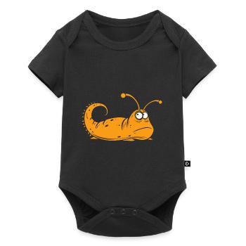 Slug 10 - Baby Premium short-sleeve bodysuit - black - Front