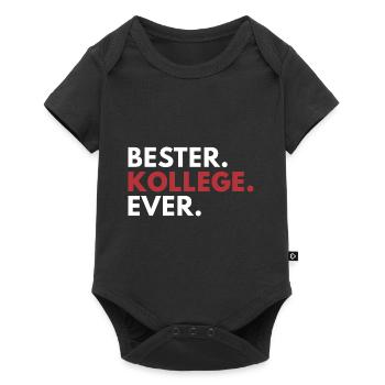 Bester Kollege Abschiedsgeschenk Abschied Arbeitsk - Baby Premium Kurzarmbody - Schwarz - Vorne