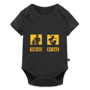 Ton père mon père - Body à manches courtes Premium Bébé - noir - Devant