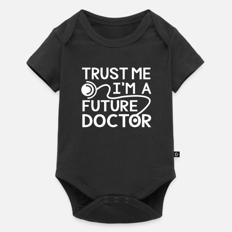 Trust me i'm a future doctor - emergency - Body à manches courtes Premium Bébé - noir