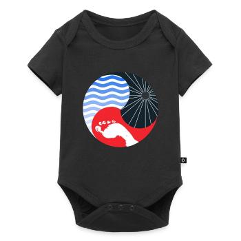 Triathlon - Body à manches courtes Premium Bébé - noir - Devant