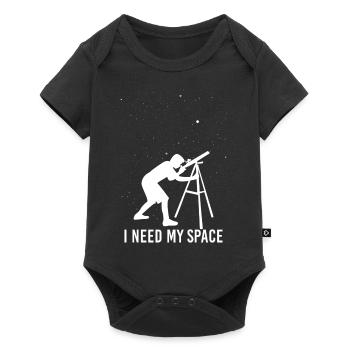 Astronomy astronomer hobby star gift planet - Baby Premium short-sleeve bodysuit - black - Front