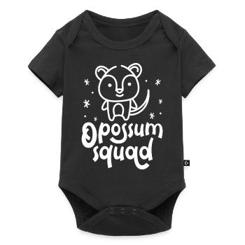 Opossum Squad Rodent Cute Team Opossum Animal - Body à manches courtes Premium Bébé - noir - Devant