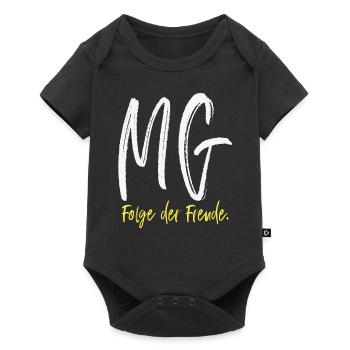 Mani Gen - Folge der Freude - Baby Premium Kurzarmbody - Schwarz - Vorne
