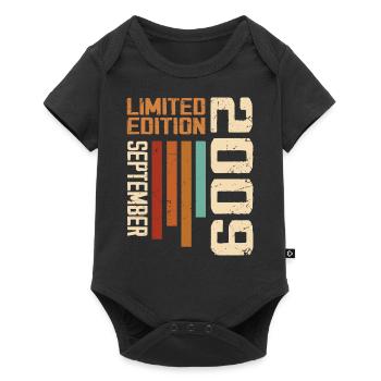 September 2009 Original Birthday Gift Idea - Baby Premium short-sleeve bodysuit - black - Front