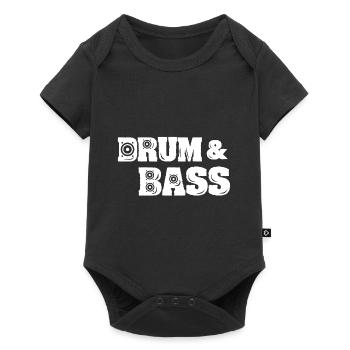 Drum & Bass - Body à manches courtes Premium Bébé - noir - Devant