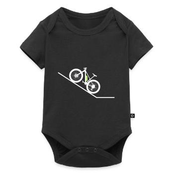 Vélo de montagne Ebike Ooohh EASY design couleur sélectionnable - Body à manches courtes Premium Bébé - noir - Devant
