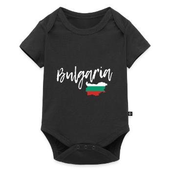 Bulgaria Travel Gift Idea - Baby Premium short-sleeve bodysuit - black - Front