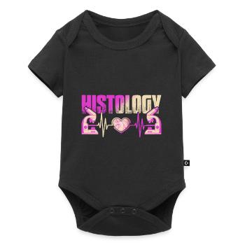 Histology for histology technicians and histologists - Baby Premium short-sleeve bodysuit - black - Front
