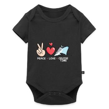 Kreuzfahrt - Baby Premium Kurzarmbody - Schwarz - Vorne