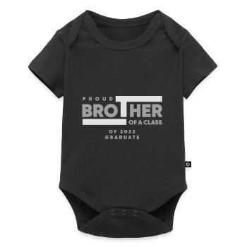 Proud Brother of A Class of 2022 Graduate Gift Sen - Baby Premium short-sleeve bodysuit - black - Front