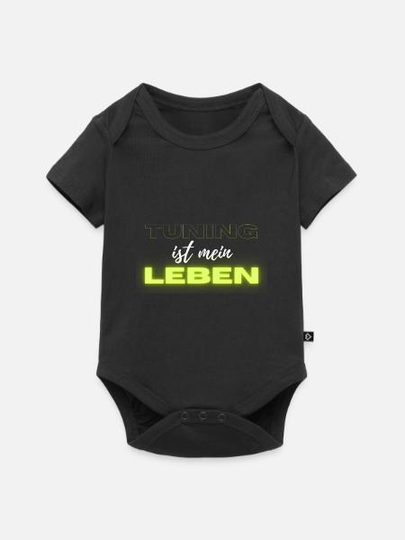 Tuning ist mein Leben - Baby Premium Kurzarmbody - Schwarz