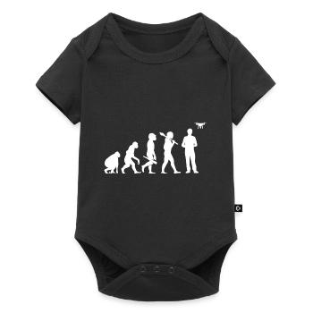 Drone - Body à manches courtes Premium Bébé - noir - Devant