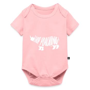 Stop the Wild Animal Advocate Poison - Baby Premium short-sleeve bodysuit - rose - Front