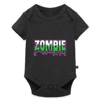 Horror, Zombie, Halloween Design - Baby Premium short-sleeve bodysuit - black - Front