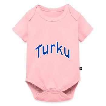Turku - Baby Premium short-sleeve bodysuit - rose - Front