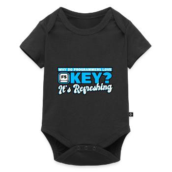 Programming Why Do Programmers Love The F5 Key - Baby Premium short-sleeve bodysuit - black - Front