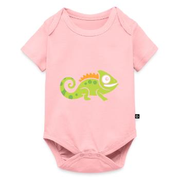 chameleon - Baby Premium short-sleeve bodysuit - rose - Front