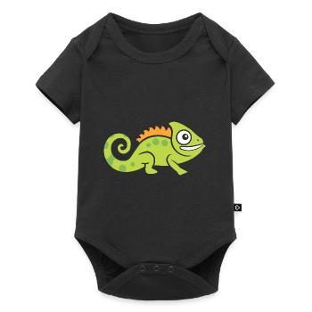 caméléon - Body à manches courtes Premium Bébé - noir - Devant