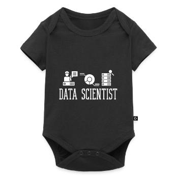 Data Scientist Data Science Science - Body à manches courtes Premium Bébé - noir - Devant