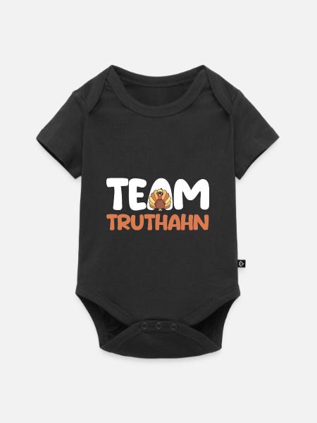 Truthuhn Truthahn - Baby Premium Kurzarmbody - Schwarz