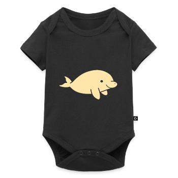 Dugong - Baby Premium short-sleeve bodysuit - black - Front