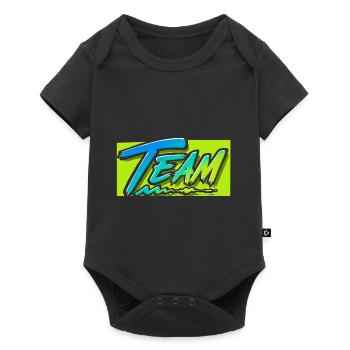 Team - Baby Premium short-sleeve bodysuit - black - Front