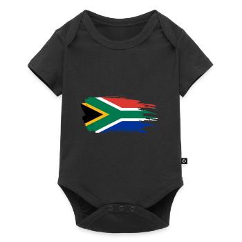 République Afrique du Sud Idée de cadeau - Body à manches courtes Premium Bébé - noir - Devant