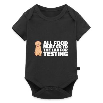 Cadeaux retriever pour les propriétaires de retriever - Body à manches courtes Premium Bébé - noir - Devant