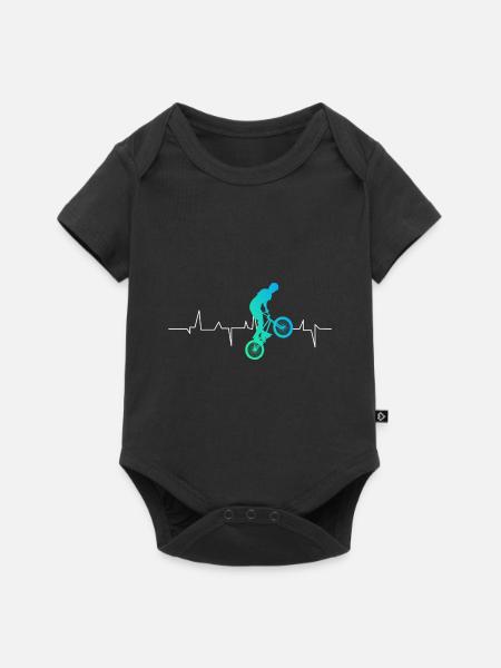 Bmx - Body à manches courtes Premium Bébé - noir
