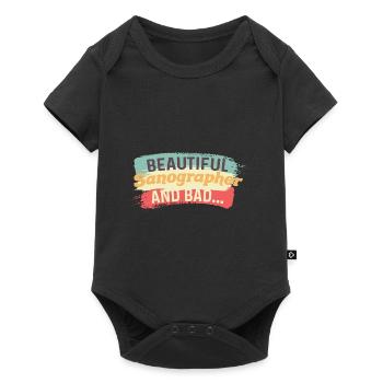 Beau cadeau de technicien en ultrasons Sonograph - Body à manches courtes Premium Bébé - noir - Devant
