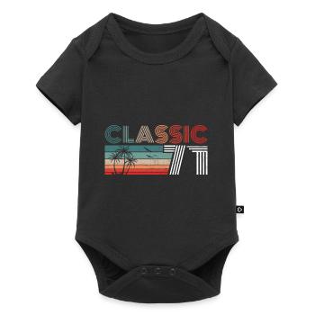 51 Year Old Birthday 2022 Classic 1971 51 Birthday - Baby Premium short-sleeve bodysuit - black - Front