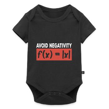 Avoid Negativity Mathematics Function Math - Baby Premium short-sleeve bodysuit - black - Front
