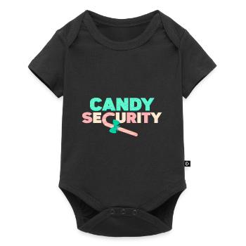 Candy Security - Baby Premium short-sleeve bodysuit - black - Front